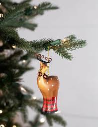 Christmas ornaments & tree decorations. Resin Jingle Reindeer Christmas Ornaments Decorator S Warehouse