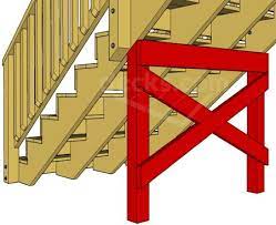 Extra Support For Long Stair Stringers Stairs Stringer Outdoor Stair Railing Stairs