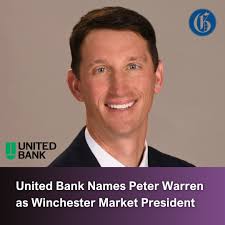 WinchesterVA United Bank named Peter Warren as Winchester Market President,  overseeing eight branches in the region. Warren succeeds Harry Smith, who  retired after 48 years. 👉 Visit our website for details. #UnitedBank #