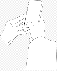 Drawing Line Art Iphone Smartphone Clip Art Cellphone Referencia De Mao Fotos Colagem Fotos