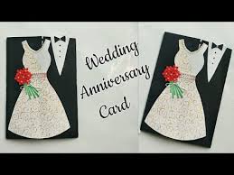 May this be the beginning of a great and happy marriage! Diy Wedding Anniversary Card Wedding Congratulation Card Handmade Greeting Card For Anniversary Youtube