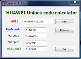 Here you have 2 codes. Huawei Unlock Code Calculator Tool Latest Version Download Free 100