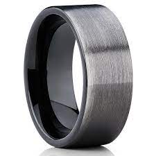 12mmgunmetal Tungsten Ringbrushed Tungsten Ringblack Tungsten Bandanniversary Black Tungsten Rings Tungsten Wedding Rings Gunmetal Tungsten Ring