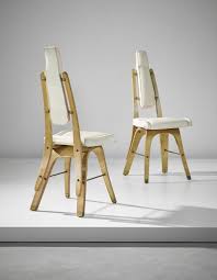 Carlo Mollino Pair Of Chairs Designed For The Conference Room Lattes Publishing House Turin 1951 Artsy Chair Chair Design Scandinavian Dining Chairs