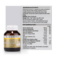 How it works vitmain b12 supports the normal function of all our. Blackmores Executive B B Group Vitamins Minerals Magnesium Zinc Re Ultimate Sup