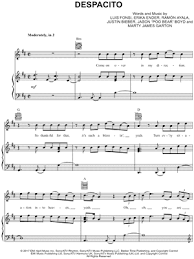 Despacito C Instrumentby Luis Fonsi Feat Daddy Yankee Digital Sheet Music Sheet Music Piano Music Saxophone Sheet Music