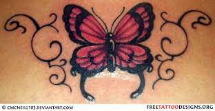 Butterfly Tattoo Designs Lower Back Tattoo Designs Lower Back Tattoos