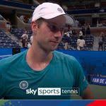 Botic van de Zandschulp says it was an incredible evening for him after he  beat Carlos Alcaraz in the second round at the US Open.