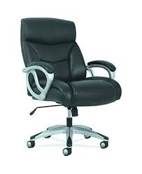 Hon Bsxvst341 Sadie Big And Tall Leather Executive Chair High Back Computer Office Chair Black Hvst341 Executive Chair Black Office Chair Leather Chair