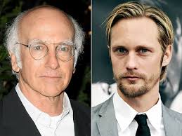 Ladies go wild for Larry David at Rolling Stone bash