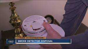 So how do i dispose of an ionization detector? Recycling Smoke Detectors Could Cost You Youtube