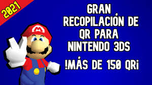 Compra juegos para nintendo 3ds al mejor precio ⭐ compara entre todas las ofertas y descuentos review y opiniones de otros usuarios chollometro.com. Gran Recopilacion De Qr Para Nintendo 3ds Mas De 150 Qr 2021 Junio Youtube