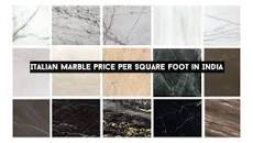 Italian Marble Price List