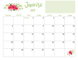 Calendário De Dezembro De 2018 E Janeiro De 2019 Calendario 2019 Floral Verde Pdf Feriados Nacionais Datas Comemorativas Download Organizacao Planner Calendarios Imprimiveis Ideias De Calendario