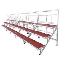 Adjustable Mobile Stage Stairs - Choral Riser Aluminum ...
