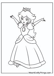 We have collected 34+ mario kart peach coloring page images of various designs for you to color. Printable Princess Peach Coloring Pages Updated 2021