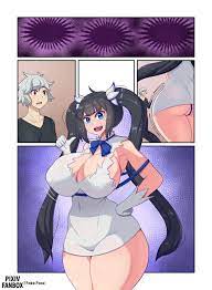 Fake Face] HESTIA!! (DanMachi) comic porn | HD Porn Comics