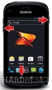 Now you should be able to enter a backup pin or your google account login. Hard Reset Kyocera C5170 Hydro How To Hardreset Info