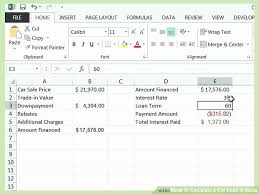 Car Loan Formula Excel Beautiful How To Calculate Car Payment In Excel Loan Agreement Car Loans Car Payment Nursing Cover Letter