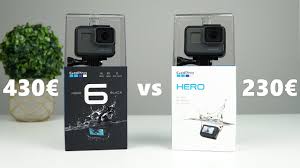 Gopro Hero 2018 Vs Hero6 Black Side By Side Comparison