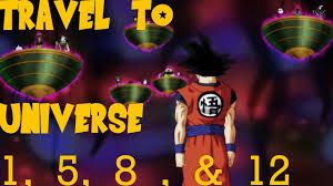 The shared universe between some of the works of akira toriyama such as dragonball, jaco the galactic patrolman, dr slump, neko majin, and. Dragon Ball Super Travel To Universe 1 5 8 12 Youtube