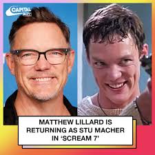 Surprise! Stu Macher is BACK! 😮 Scream's OG Ghostface is set to return in  the upcoming seventh film, and Matthew now appears to have confirmed it 👀  See the teaser video below ⬇️