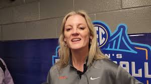 Lady Vols Basketball Coach Kellie Harper post-game vs. Kentucky