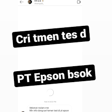 Maybe you would like to learn more about one of these? Pt Epson Batam Lowongan Kerja Batam Hari Ini Facebook