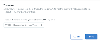 how do i set my time zone in power bi helpshift knowledge