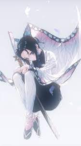 Video Shinobu Kocho Live Wallpaper Kimetsu No Yaiba Live Wallpaper Anime Angel Ilustrasi Karakter Lukisan Jepang