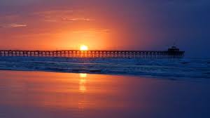 Sunrise At Cherry Grove Pier North Myrtle Beach Resorts Pier Fishing Cherry Grove Beach Sc