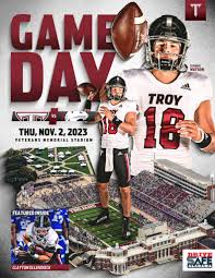 TROY GAMEDAY PROGRAM