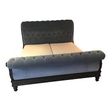 Maybe you would like to learn more about one of these? Ralph Lauren Clivedon Tufted Bed King Size With Duxiana Mattress Chairish