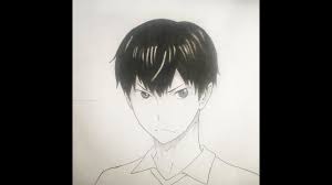 How To Draw Kageyama Tobio Haikyuu Youtube Anime boy sketch naruto sketch anime levi learn to draw anime easy people drawings anime boy. how to draw kageyama tobio haikyuu