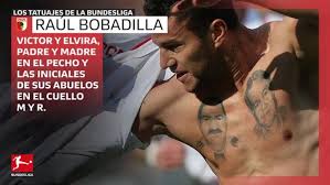 Raúl bobadilla grasshopper goals skills assists. Bundesliga Raul Bobadilla Y Sus Tatuajes Tinta Y Tinta Para La Familia