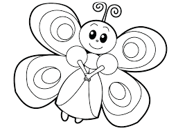 Cute butterfly coloring pages for kids. Fairy Butterfly Coloring Page Free Printable Coloring Pages For Kids