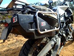 Auxiliary fuel tanks and protection parts for adventure motorcycles. Review Camel Tank On Her Bike