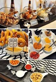 Fun 40th birthday party ideas and themes. Bar Food And Beer Party This Might Be Jeff S Big 25 Birthday Food Idea Tasting Party Beer Tasting Parties Bars Recipes