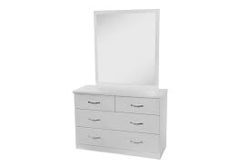 Mattress, 12 high, boxspring, 9 high. Dominic 4 Drawer Dresser And Mirror By Compac Furniture Harvey Norman New Zealand