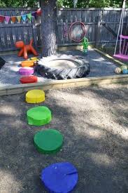 A Colorful Inspired Backyard Playground Rusta Upp Backyard Play Backyard Kids Play Area Play Area Backyard