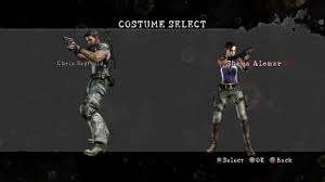 The mercenaries reunion is an alternate version of the mercenaries minigame in resident evil 5. Aur Bloc ConsimÅ£Äƒmant Resident Evil 5 How To Unlock Costumes Globalmotorcyclerides Com