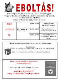 Jun 07, 2021 · optimistából pesszimistába az oltások kapcsán? Halasztelek Varos Hivatalos Oldala Tisztelt Halasztelkiek Az Idei Evben A Kotelezo Veszettseg Elleni Vedooltas 2020 Junius 20 An Az Alabbi Helyszineken Lesz Elerheto 1 10 00 12 00 Beke Utca Vege Temeto Parkolo 2 12 30 14 00