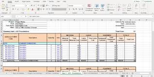 Easily create excel converter has the widest list of supported formats. Construction Material Takeoff Excel Spreadsheet Templates
