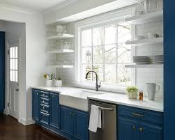 The perfect pair navy gold home kitchens kitchen design. Blue Kitchen Cabinets Iowa Remodels
