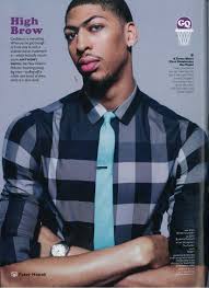 New Orleans Pelicans Anthony Davis Clips On Our One Incher For Gq Magazine Www Thetiebar Com Dress Shirt And Tie Anthony Davis Nba Fashion