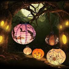 Halloween Kurbis Mit Led Deko Aufblasbar Fur Den Garten Diy Laternen Hangende Laternen Kurbis Lichter