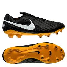 Nike Tiempo Legend 8 Elite Fg Leather Tech Craft Black White Metallic Gold Www Unisportstore Com