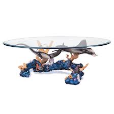 Lucite 23x17 x6.5 in | 58x43x17 cm limited edition lucite sculpture 23 in. Manta Waters Coffee Table Wyland Worldwide
