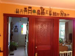 Displaying Miniature Chair Collection