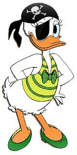 Daisy Duck Clipart Daisy Duck Disney Cards Pirate Cartoon
